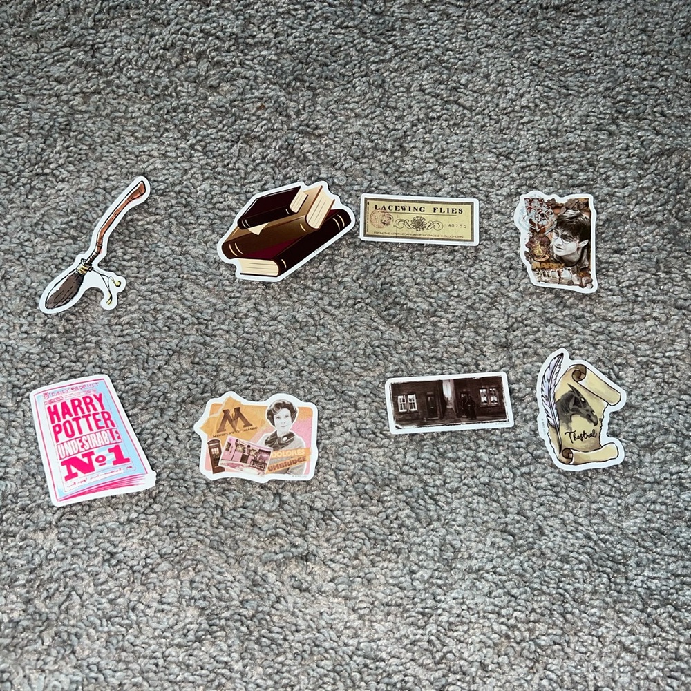 3 for $12 Harry Potter Themed Sticker Set